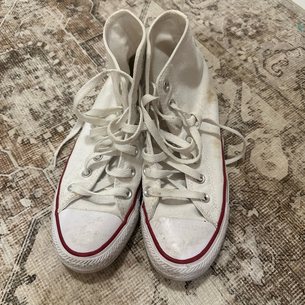 White High Top Converse